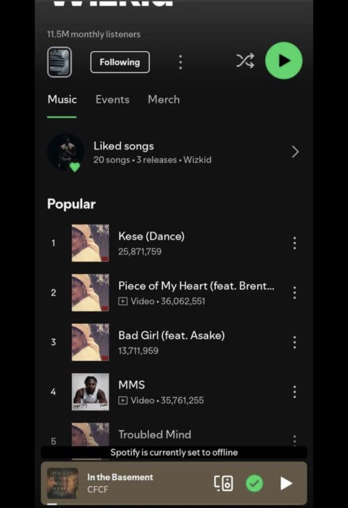 Spotify Removes Millions of Streams from Davido’s Songs: What Does This Mean for the Artist and the Music Industry?