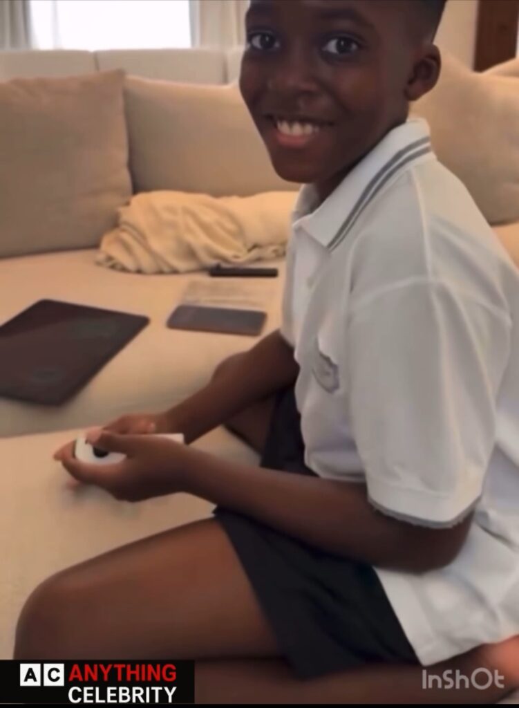 Tiwa Savage Sets Boundaries as She Gifts Her Son a Phone on His 10th Birthday