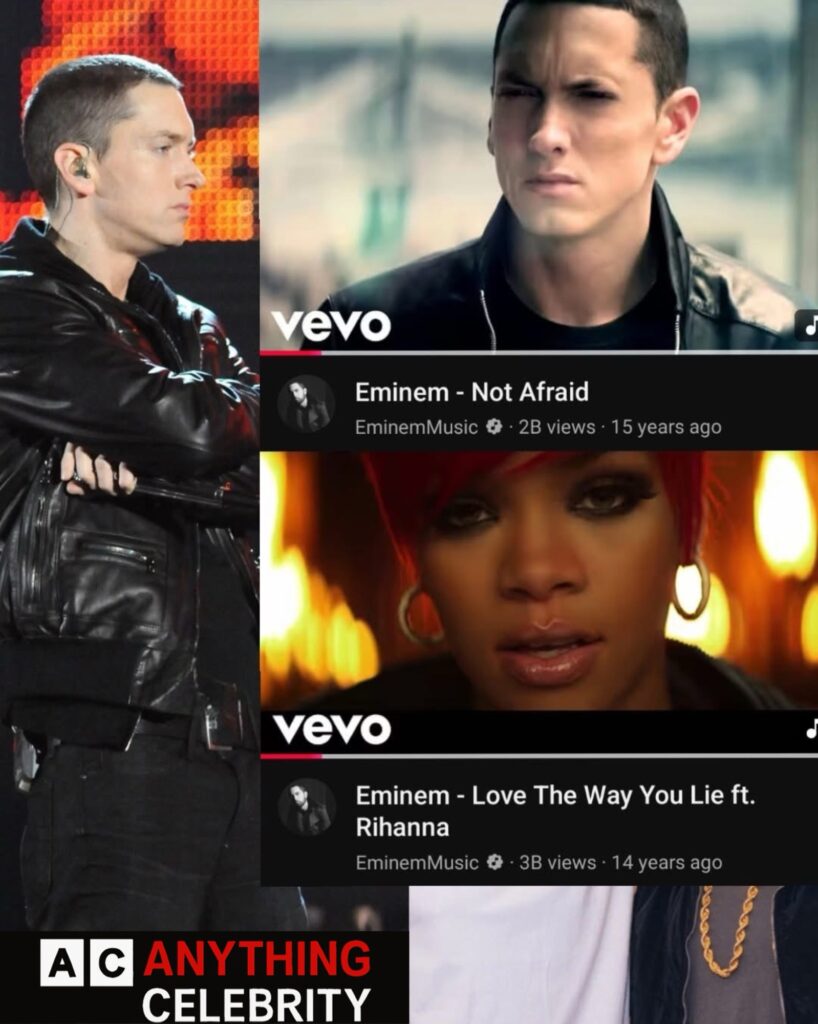 Eminem Sets New YouTube Records: “Not Afraid” Hits 2B Views, “Love The Way You Lie” Crosses 3B