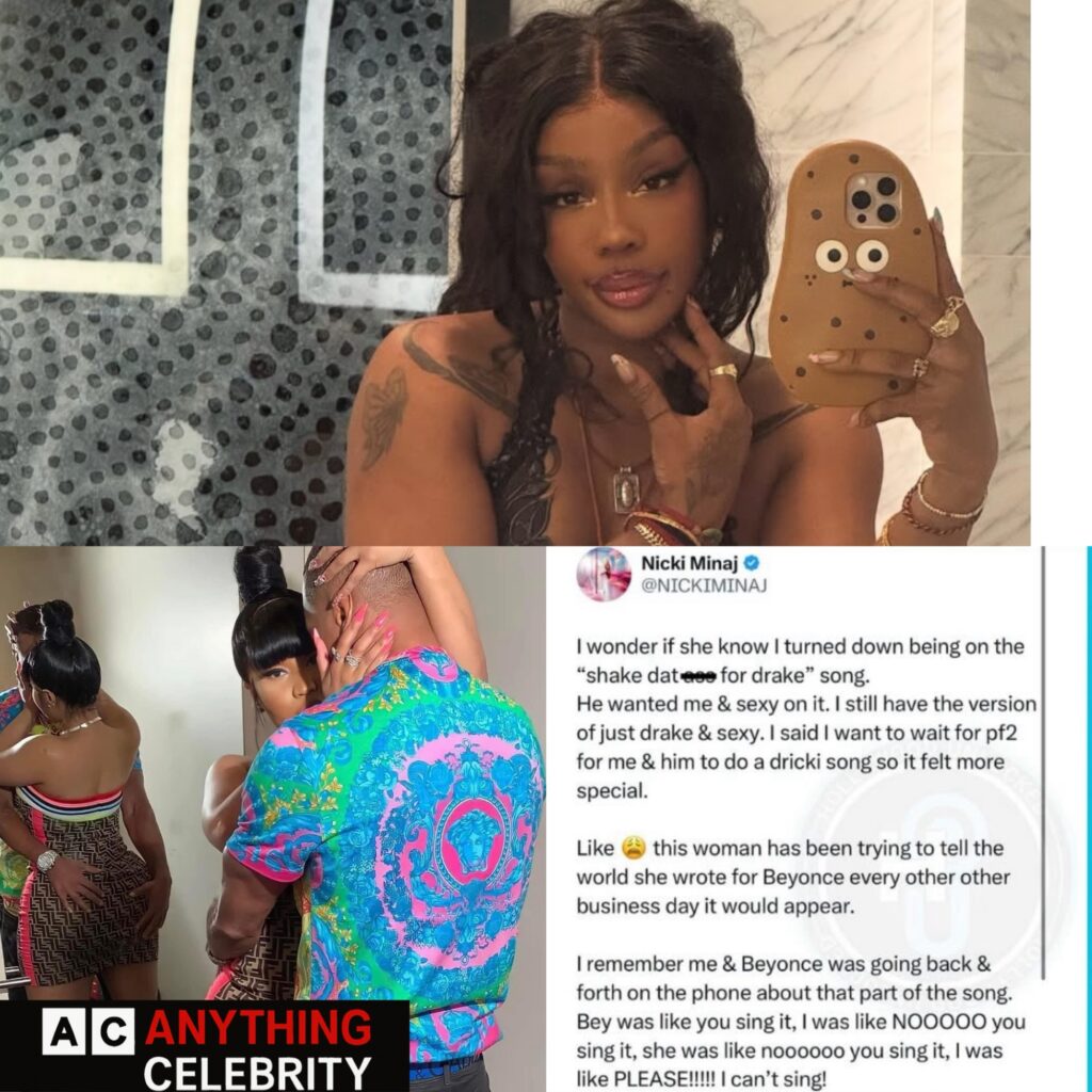 Nicki Minaj Brings Drake Into SZA Feud, Says He Wanted Her on “Rich Baby Daddy”