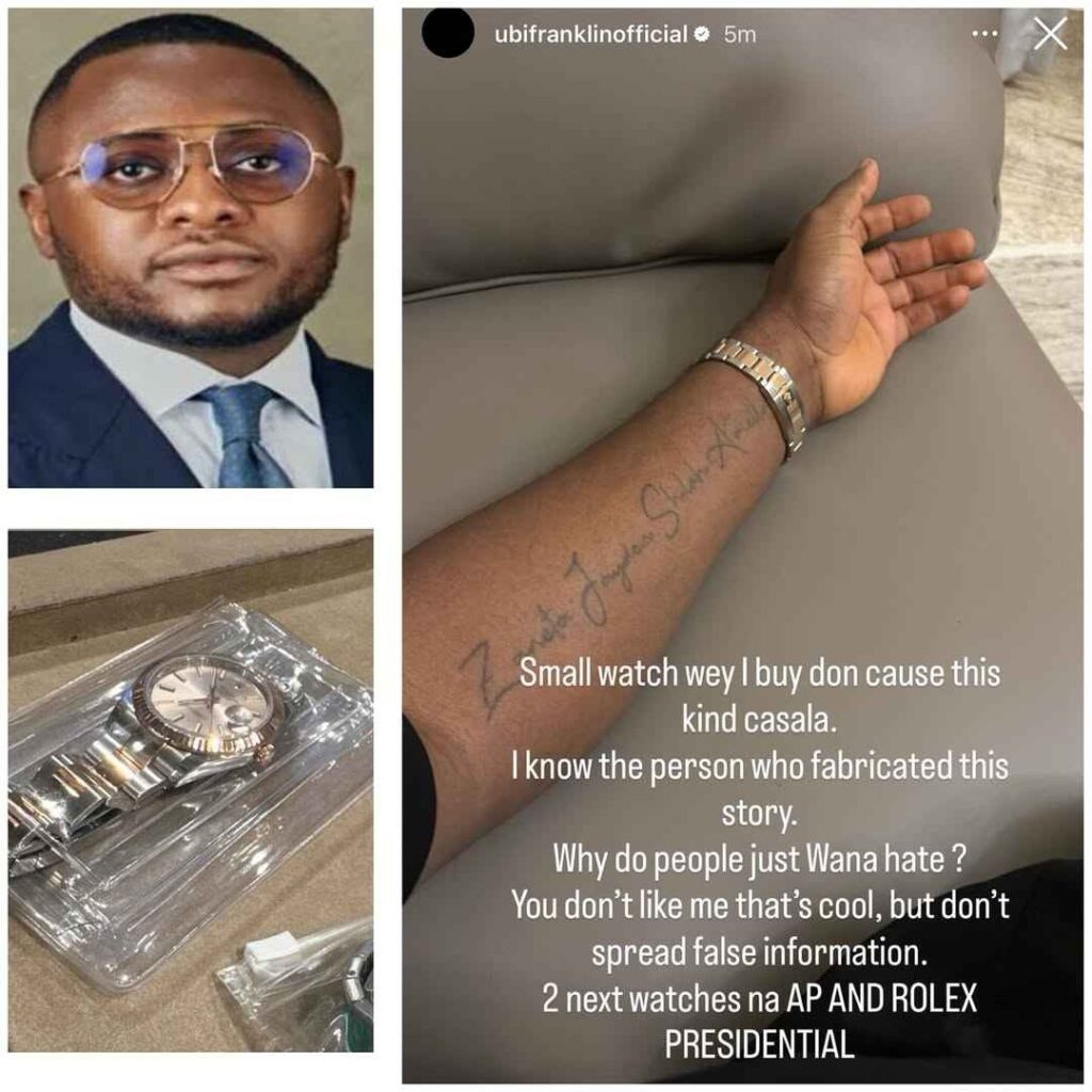 “Watch Theft”: “You Owe Nobody Explanation” – Davido Reacts to Ubi Franklin’s Statement