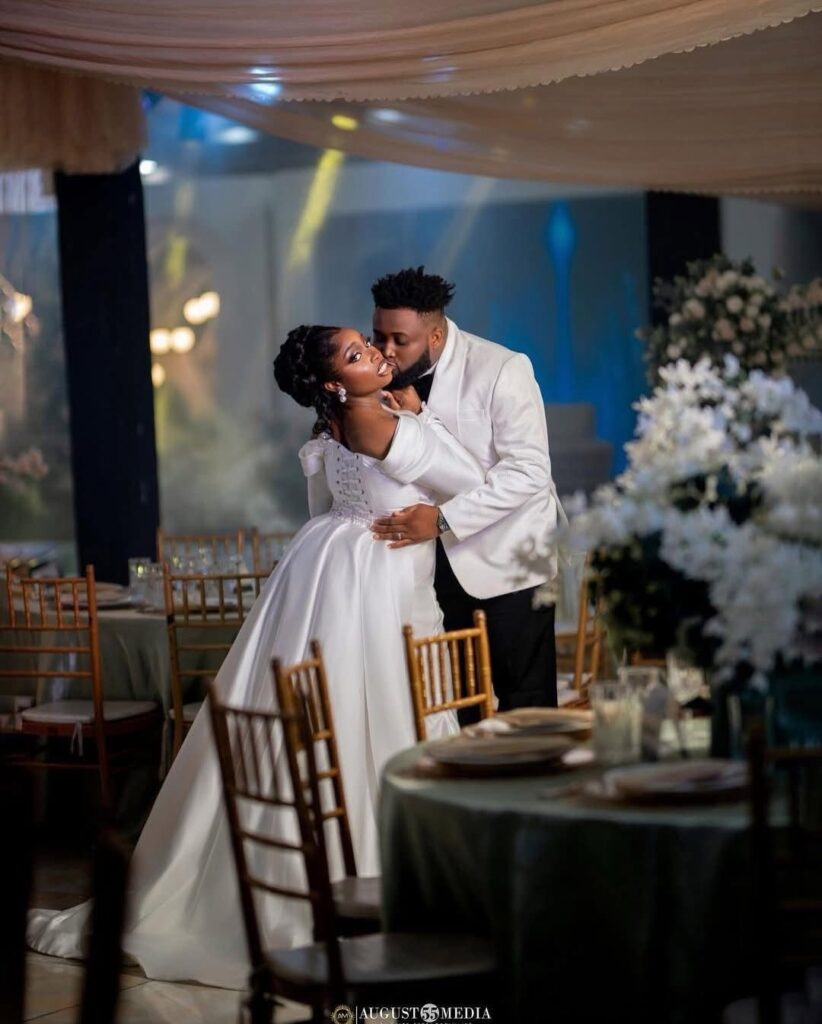 Chinko Ekun Shares Beautiful Wedding Photos with His Wife Ayemidun
