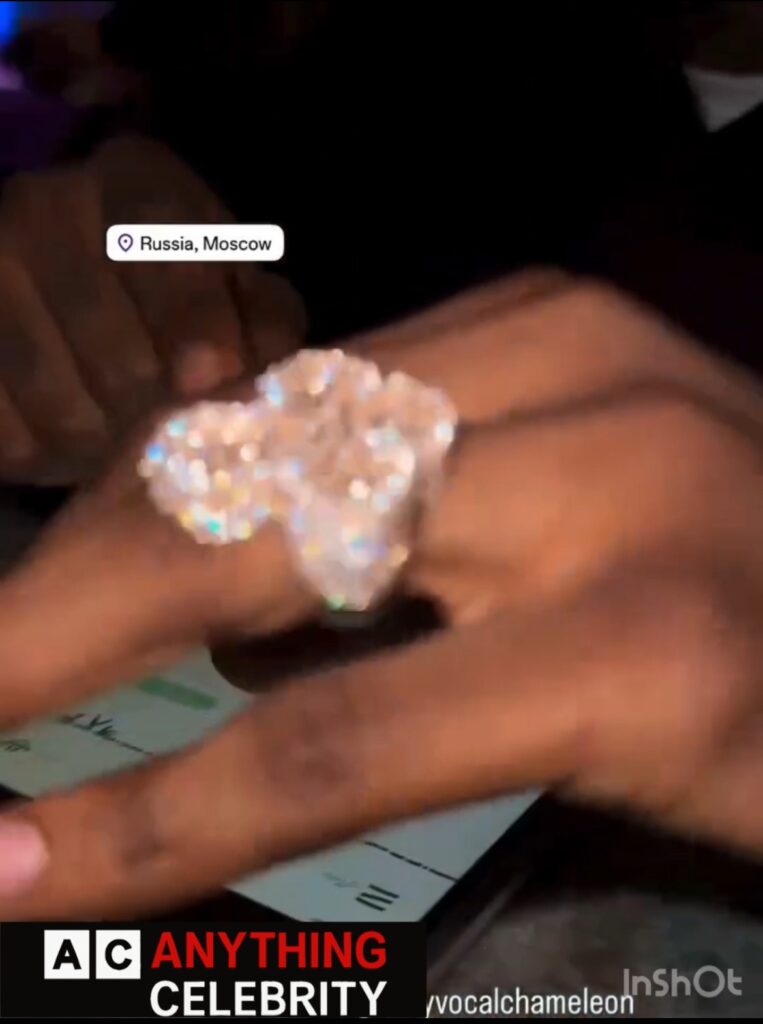 Ruger Shows Off His 16-Carat Chrome Hearts Cross Ring