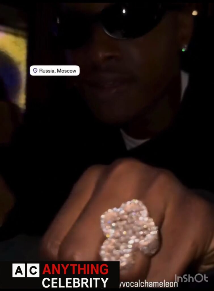 Ruger Shows Off His 16-Carat Chrome Hearts Cross Ring