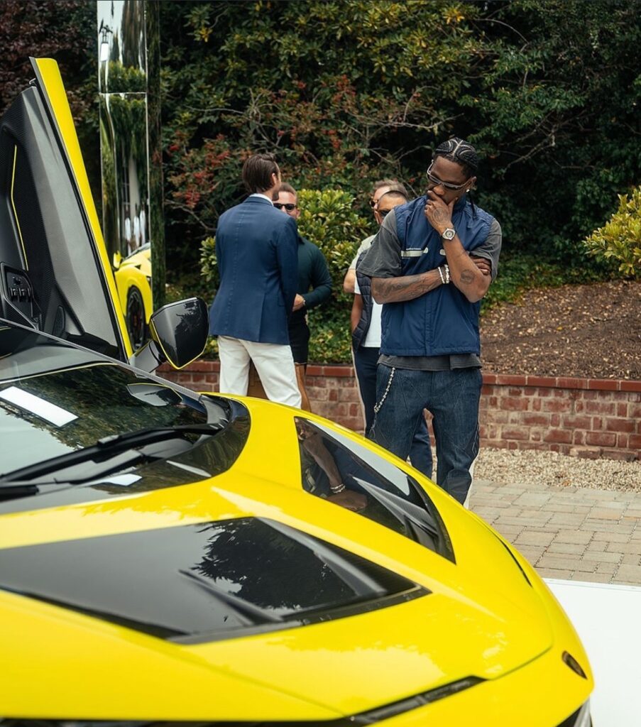 Travis Scott Among the First to Experience Lamborghini’s New Fenomeno at Monterey Car Week 2025
