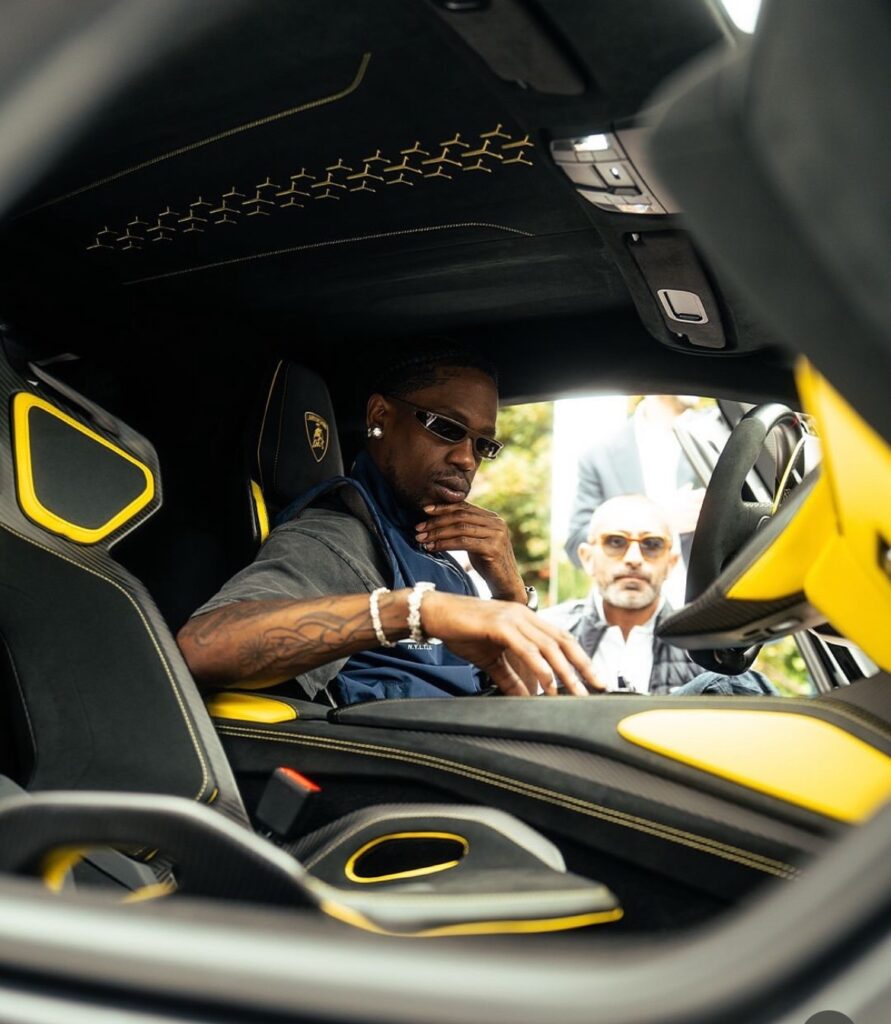 Travis Scott Among the First to Experience Lamborghini’s New Fenomeno at Monterey Car Week 2025