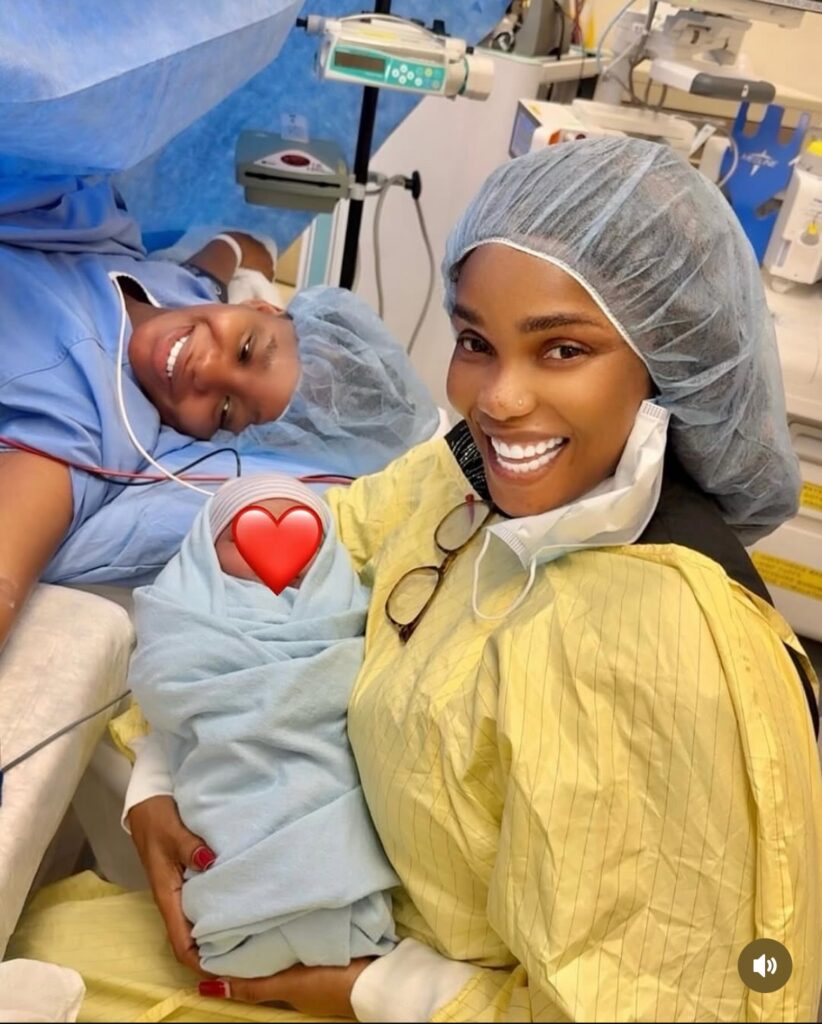 Priscilla Ojo’s Son, Prince Rakeem, Gains Over 100k Instagram Followers Hours After Birth