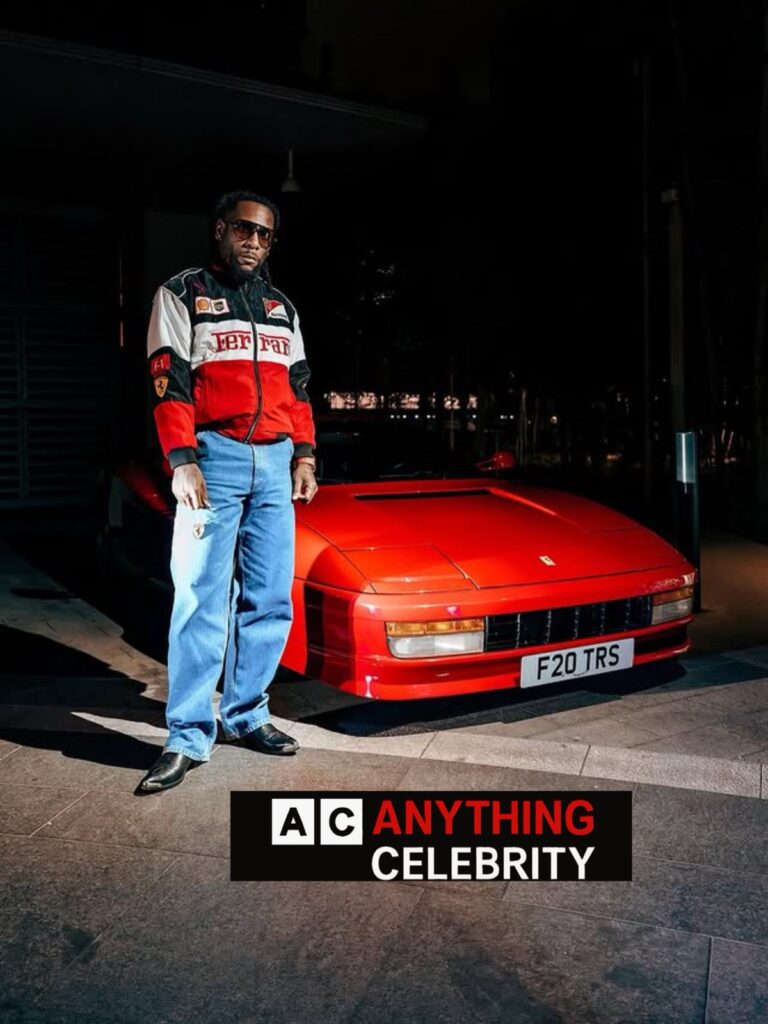 Burna Boy Shows Off a $500,000 Ferrari Testarossa Worth ₦780 Million