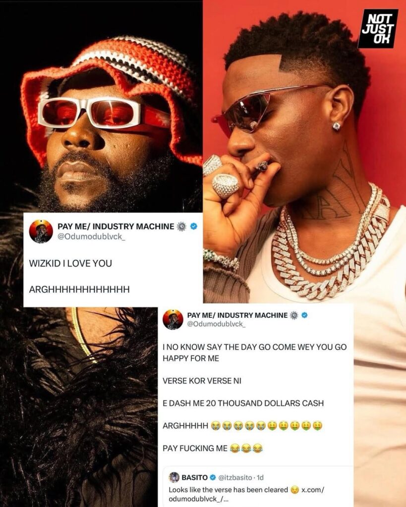 Wizkid Gifts Odumodublvck $20,000