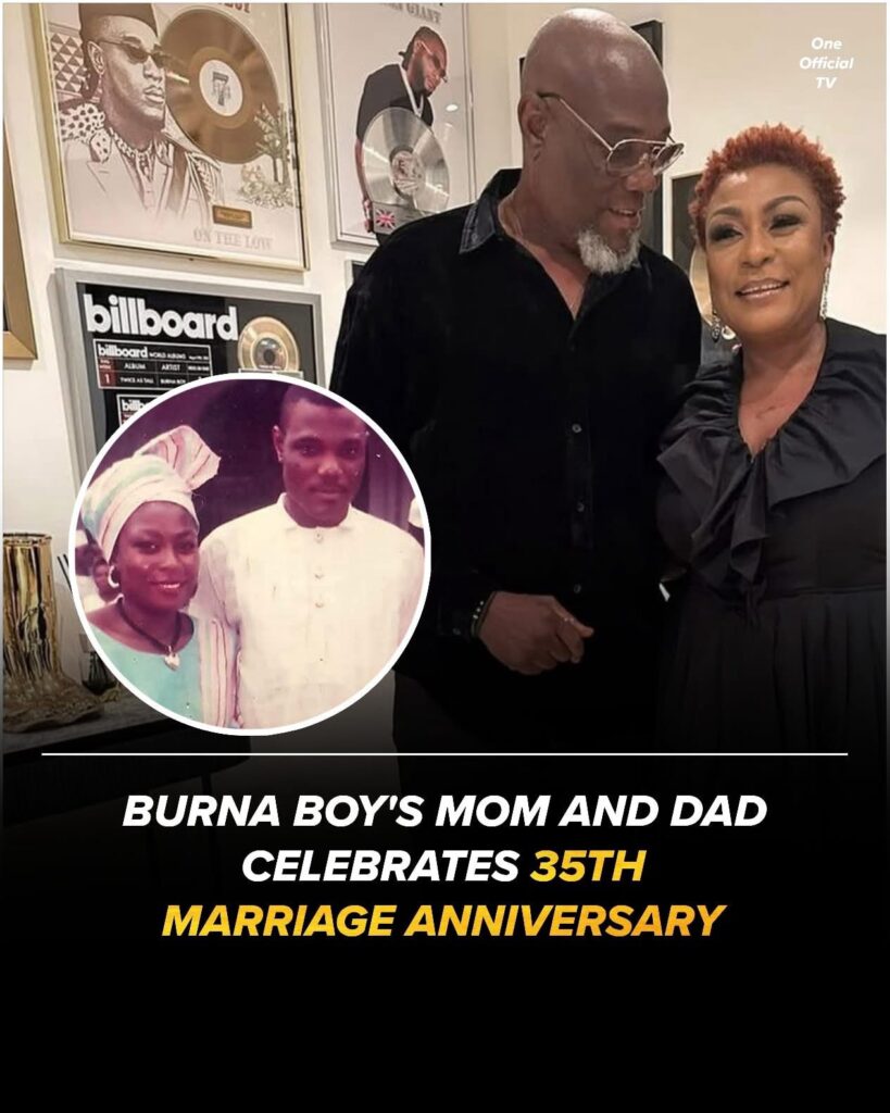 burna boy’s parents, mr. samuel ogulu and mrs bose ogulu