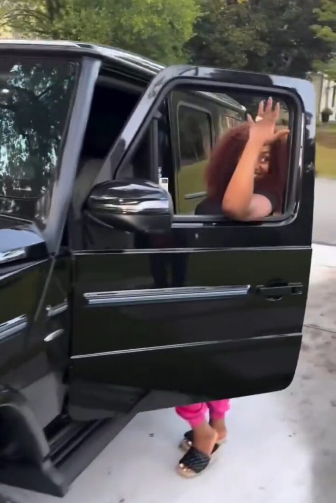 davido surprises chioma with g wagon