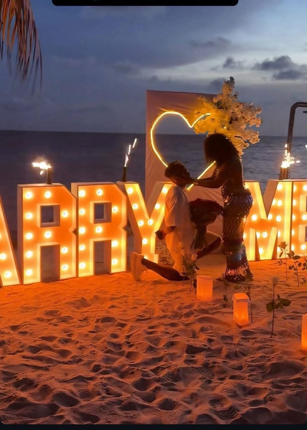 Davido’s DJ Ecool Proposes to His Girlfriend, She Says Yes