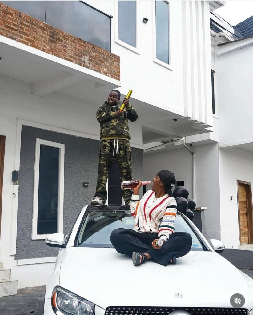tiktok star peller buys n350 million mansion in lagos