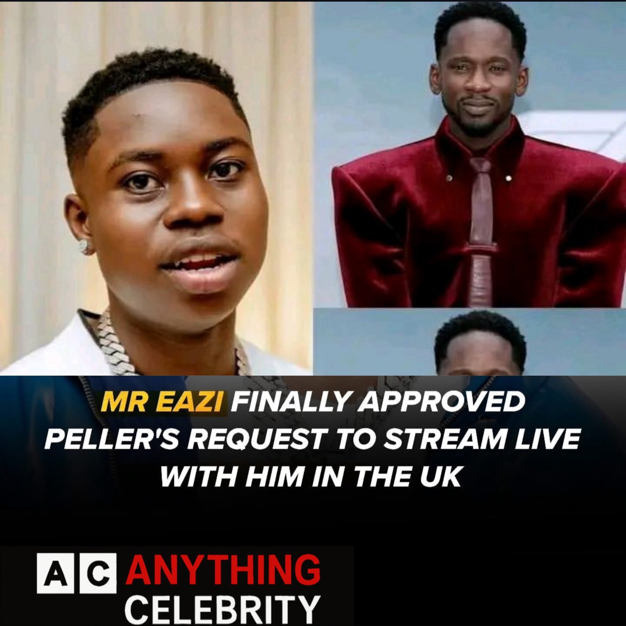 Mr Eazi Finally Invites Peller for a Livestream in London