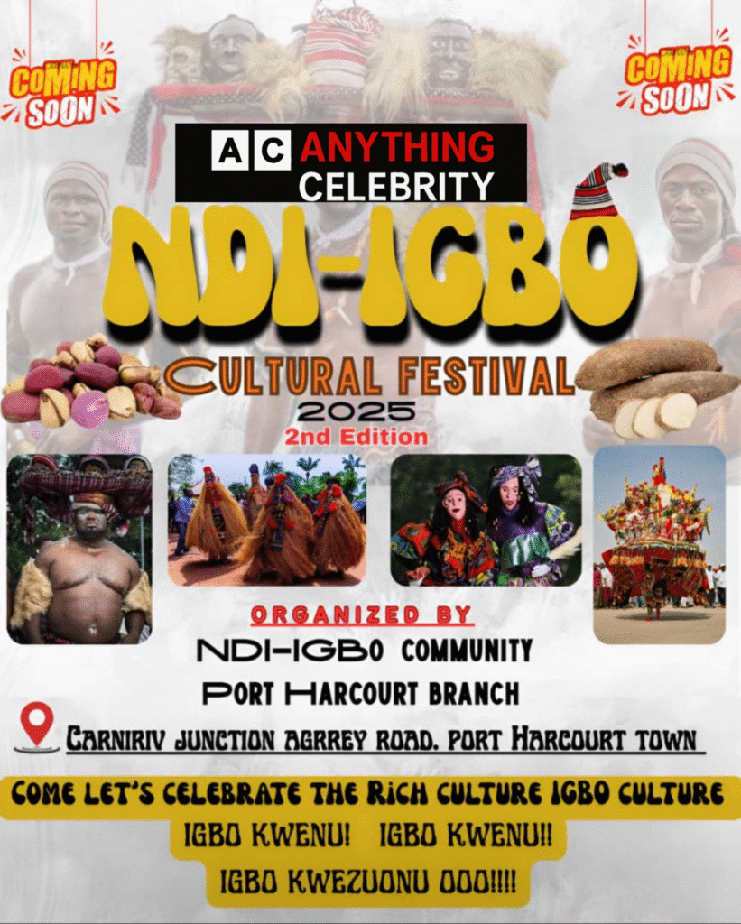ndi igbo cultural festival 2025 port harcourt