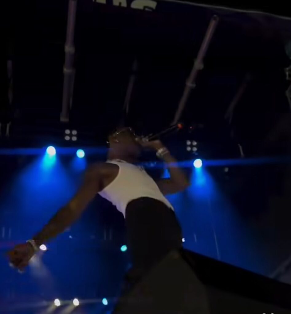 wizkid shuts down afro plus fest