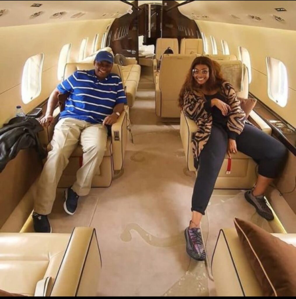 adedeji adeleke his new private jet