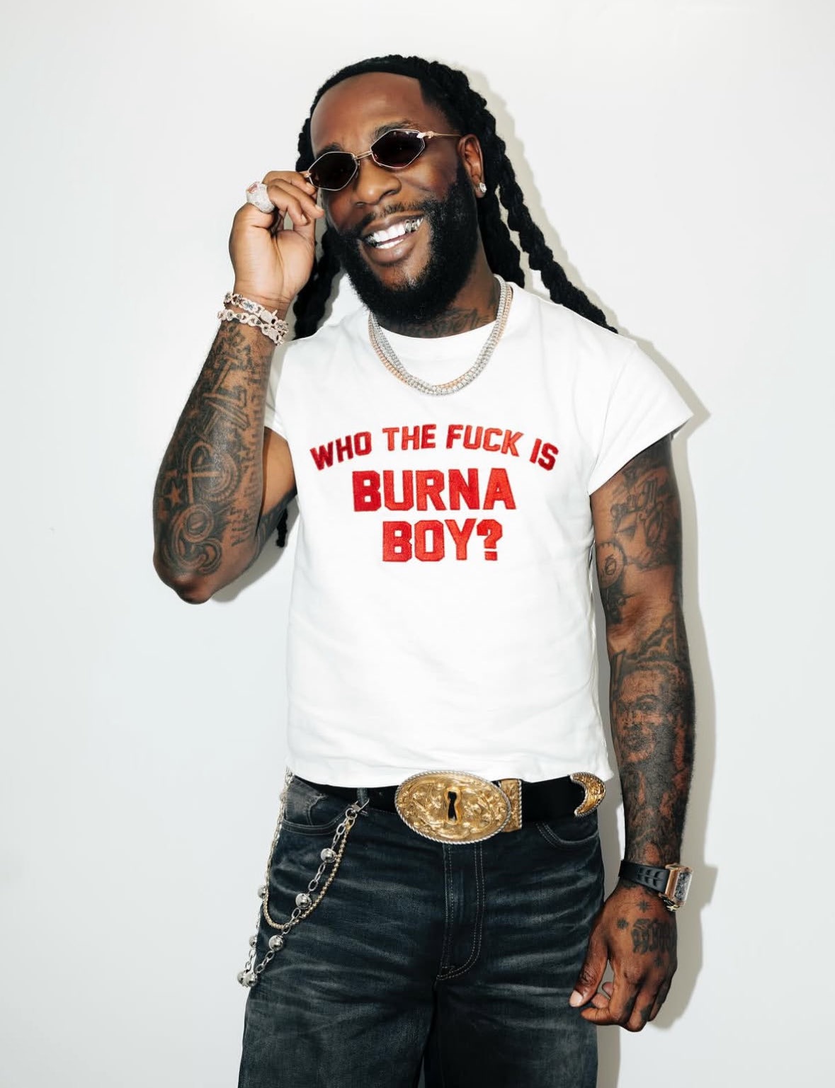burna boy viral quote never look down on anybody