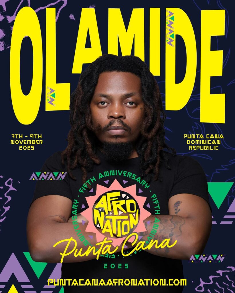 olamide afro nation performance