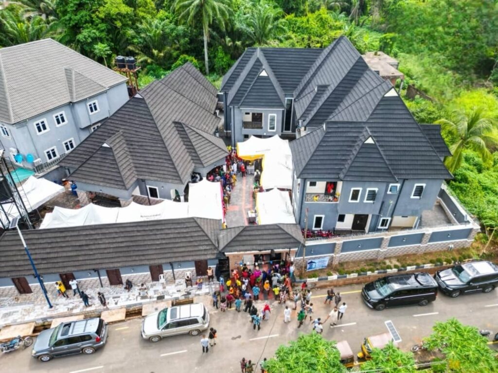 samuel chukwueze builds house for father abia