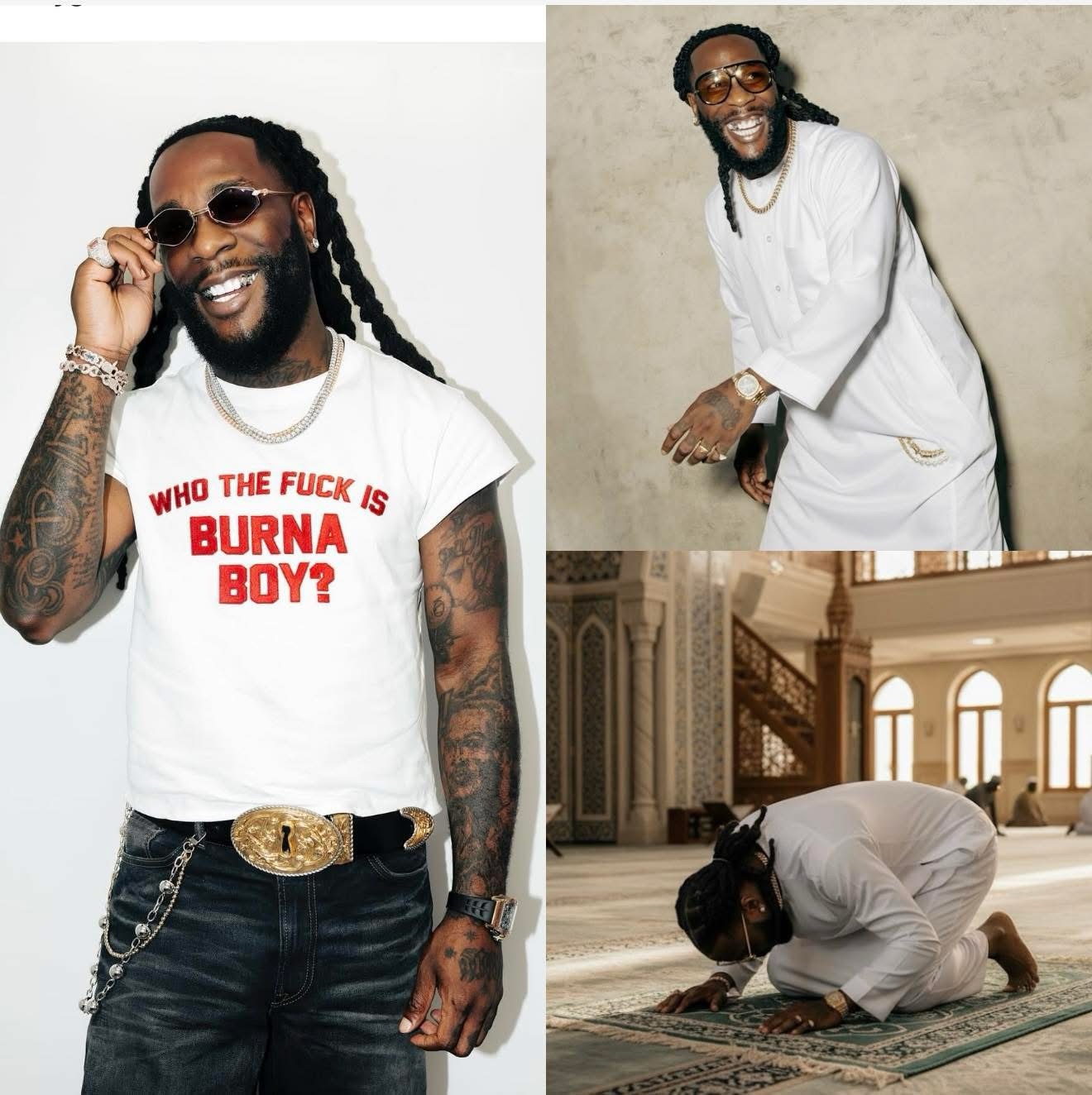 Nigerian artist Burna Boy Confirms Conversion to Islam, Says His Prayers Are Answered Fast