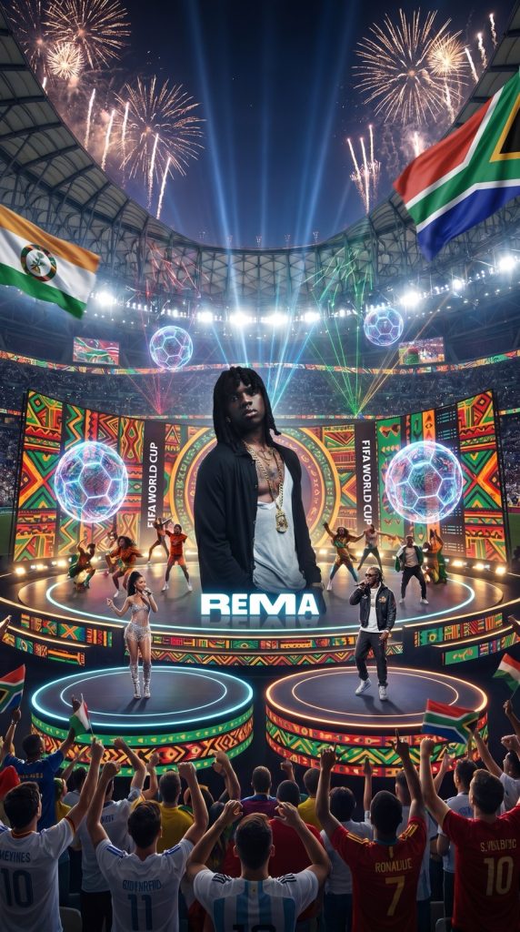 Rema Set to Perform at 2026 FIFA World Cup Opening Ceremony