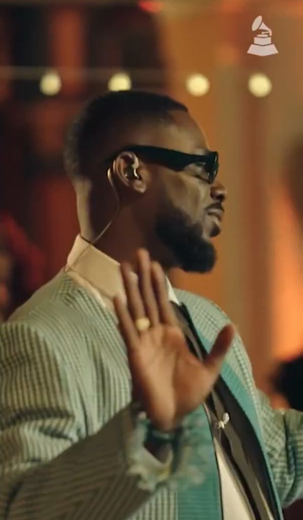 adekunle-gold-oba-grammys-global-spin-performance
