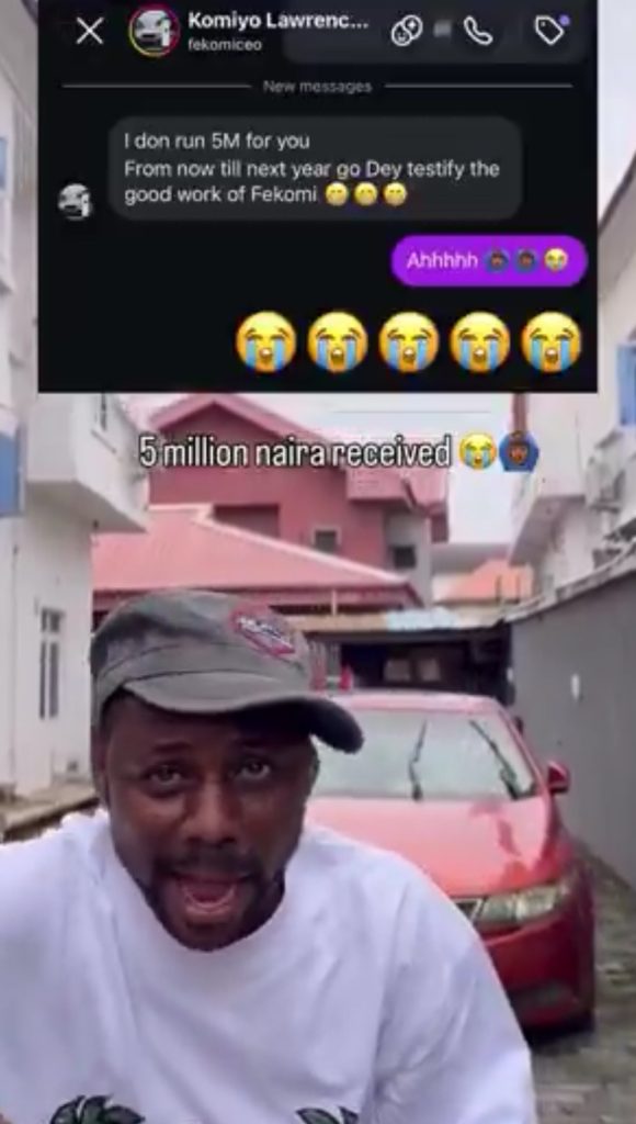Fekomi CEO Gives Lekki Street Boy ₦5 Million — What Really Happened and Why It Went Viral